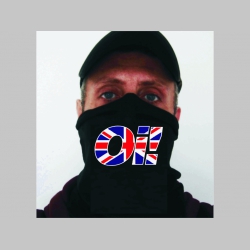 Oi! britská vlajka univerzálna elastická multifunkčná šatka vhodná na prekritie úst a nosa aj na turistiku pre chladenie krku v horúcom počasí (použiteľná ako rúško )